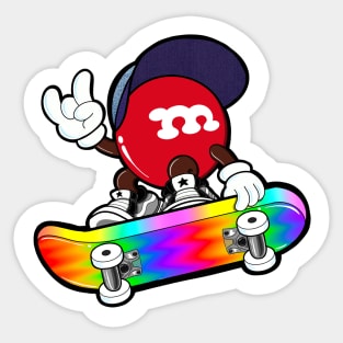 Chocolate Candy Sk8r Boi Sticker